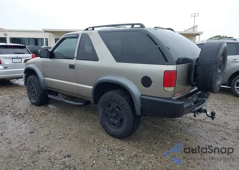 2001 Chevrolet Blazer Ls из США, поврежденный, VIN 1GNCT18W11K246877